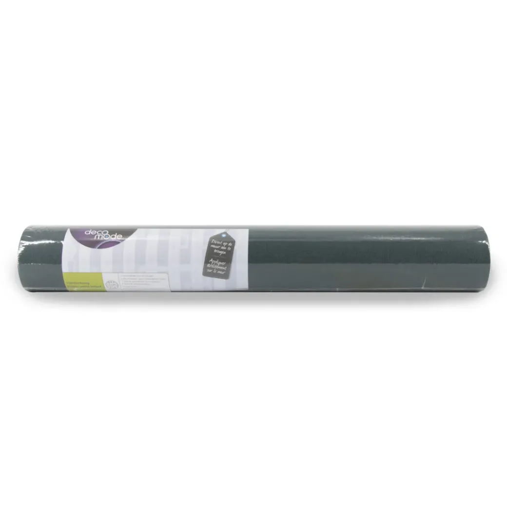 Brico Vliesbehang-Decomode Vliesbehang Basic Textile Groen