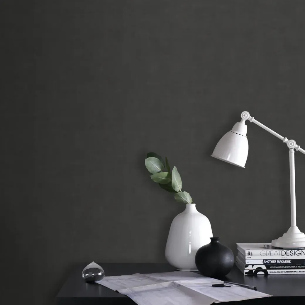 Brico Vliesbehang-Decomode Vliesbehang Concrete Matte Antraciet