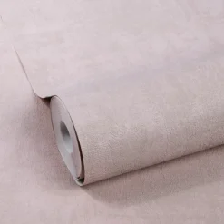 Brico Vliesbehang-Decomode Vliesbehang Concrete Matte Roze