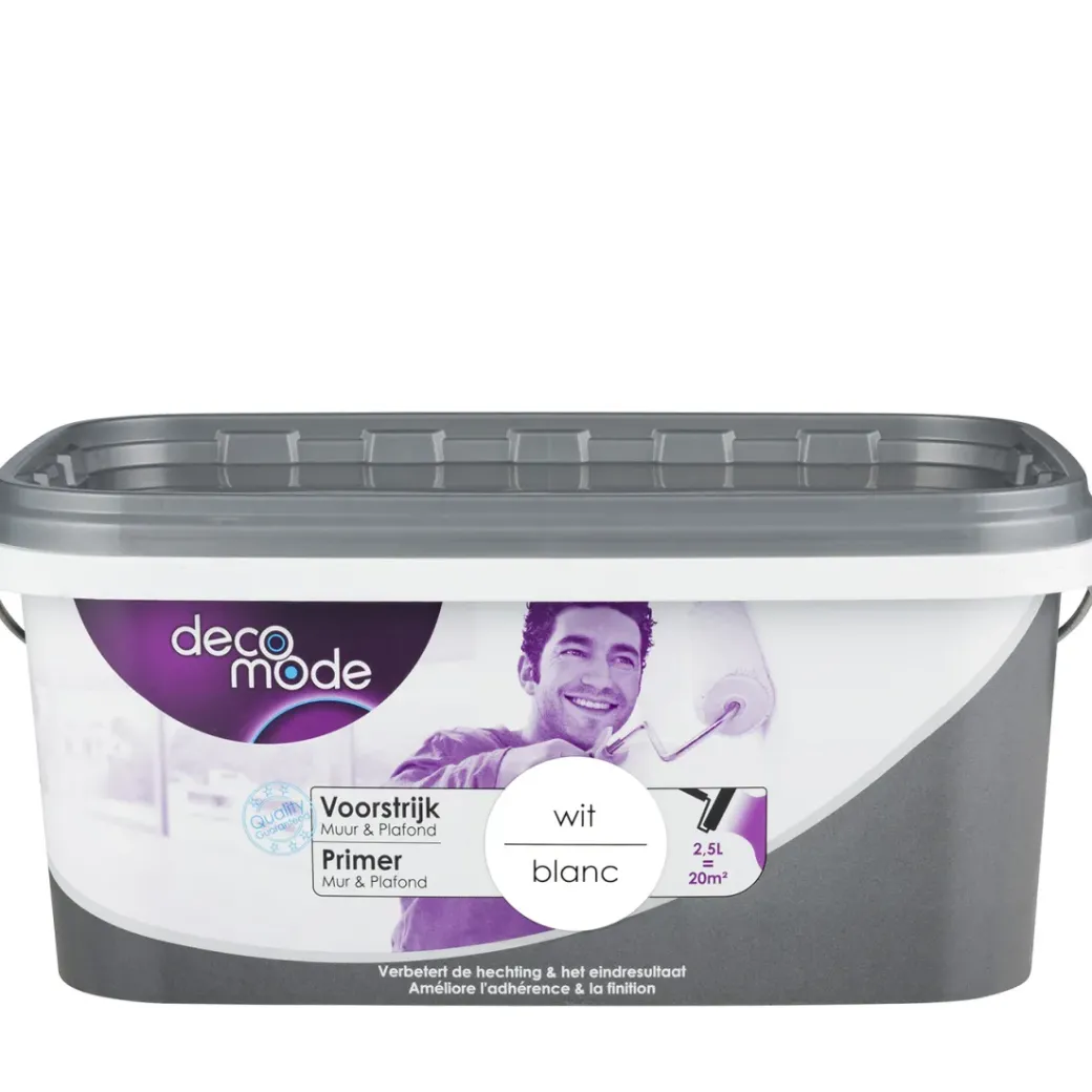 Brico Primers-Decomode Voorstrijk Muur & Plafond 2,5L