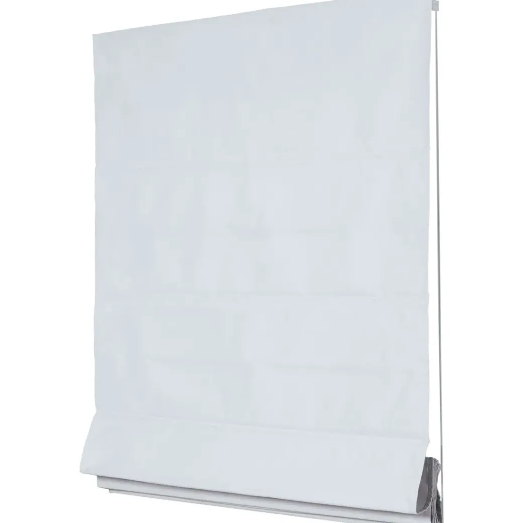 Brico Vouwgordijnen-Decomode Vouwgordijn Lichtdoorlatend Structuur Lichtblauw 80X180Cm