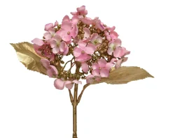 Decoris Hortensia Polyester Roze 67Cm|Brico Best