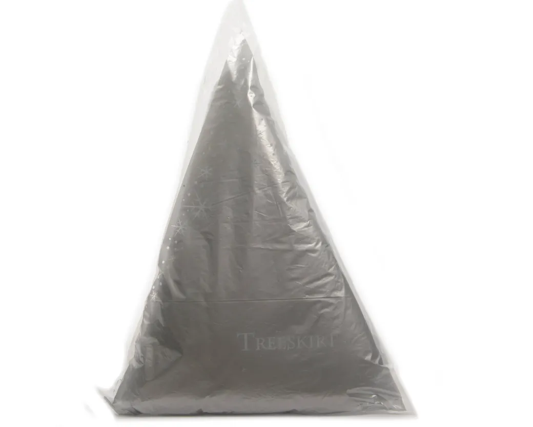 Decoris Kerstboomrok Polyester 100Cm Wit|Brico Best