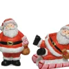 Decoris Kerstfiguur Kerstman Multi 10,5Cm Diversen|Brico New