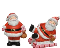 Decoris Kerstfiguur Kerstman Multi 10,5Cm Diversen|Brico New