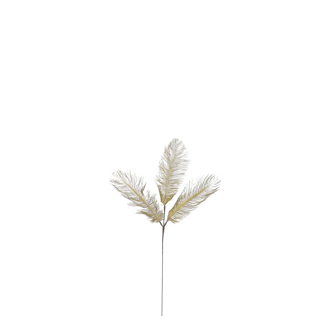 Decoris Kerstversiering Gouden Veer 61X20Cm|Brico Clearance