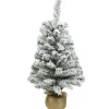 Decoris Mini Kunstkerstboom Snowy Groen 60Cm|Brico New