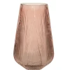 Decoris Vaas Glas 28Cm Roze|Brico Outlet