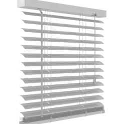 Brico Jaloezieen-Decosol 957 Horizontale Jaloezie Deluxe Aluminium Mat Wit 140X180Cm