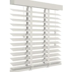 Brico Jaloezieen-Decosol 320 Horizontale Jaloezie Deluxe Aluminium Mat Zwart 140X180Cm