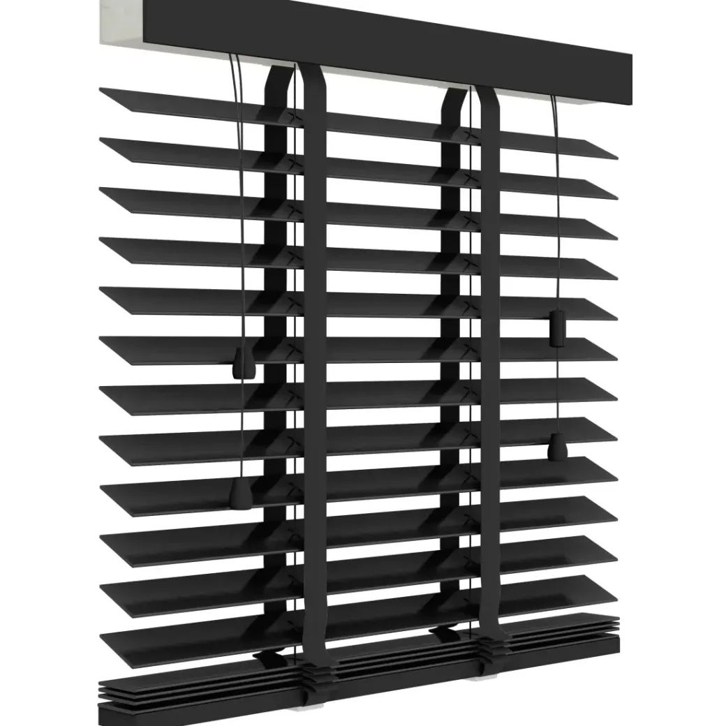 Brico Jaloezieen-Decosol 944 Jaloezie Hout Wit 80X220Cm