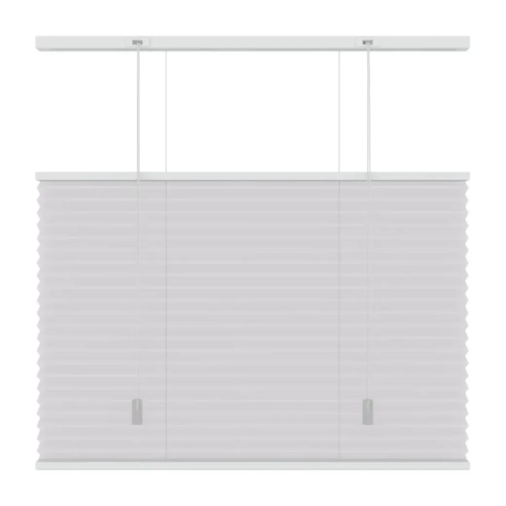Brico Plissegordijnen-Decosol 6010 Plissegordijn Lichtdoorlatend 6010 Wit 60X180Cm