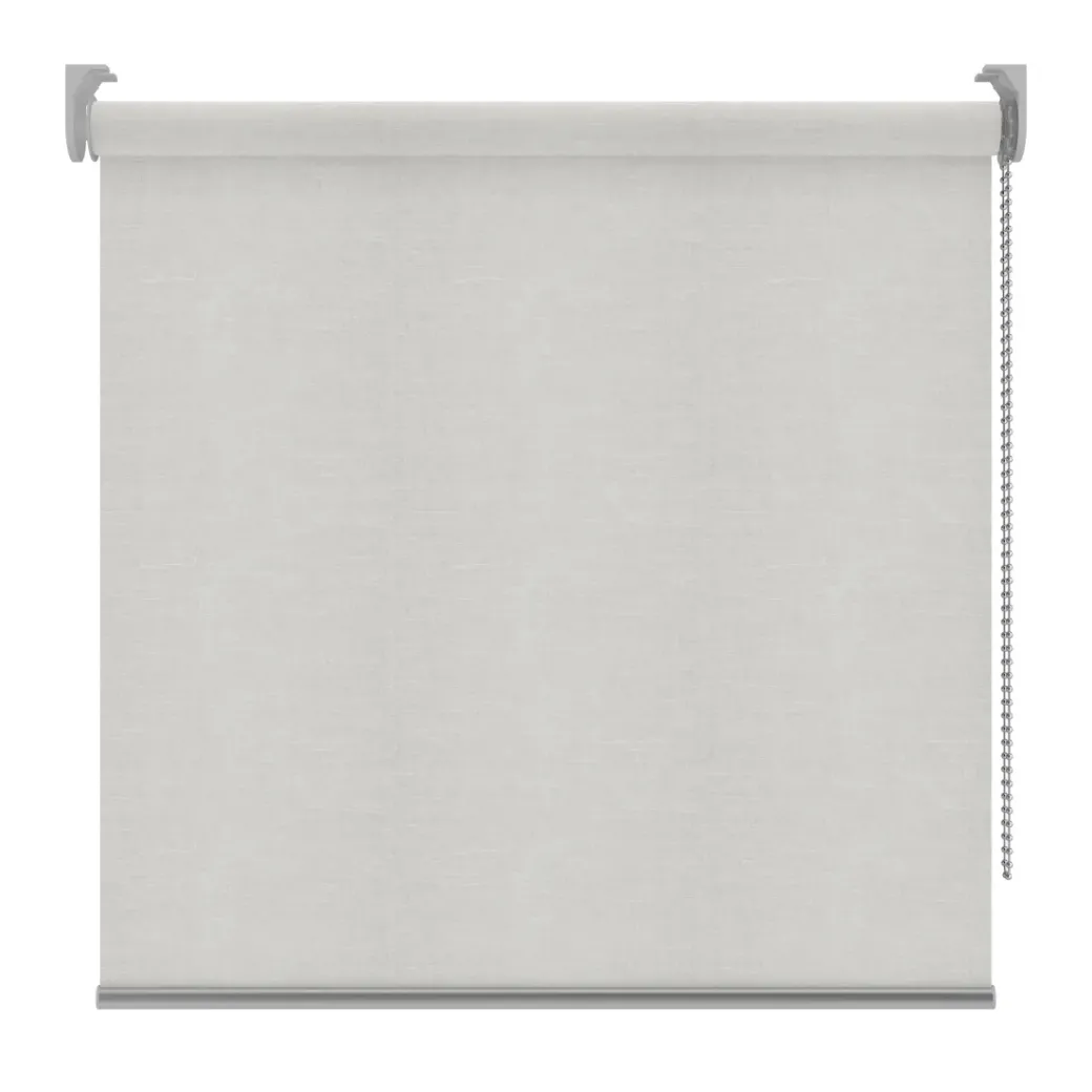 Brico Rolgordijnen-Decosol 3690 Rolgordijn Deluxe Uni Transparant Wit 210X190Cm