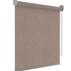 Brico Rolgordijnen-Decosol 5866 Rolgordijn Verduisterend Taupe 150X190Cm