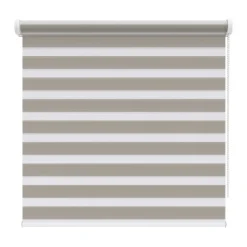 Brico Duo Rolgordijn-Decosol 4313 Roljaloezie Lichtdoorlatend Grijs 120X210Cm