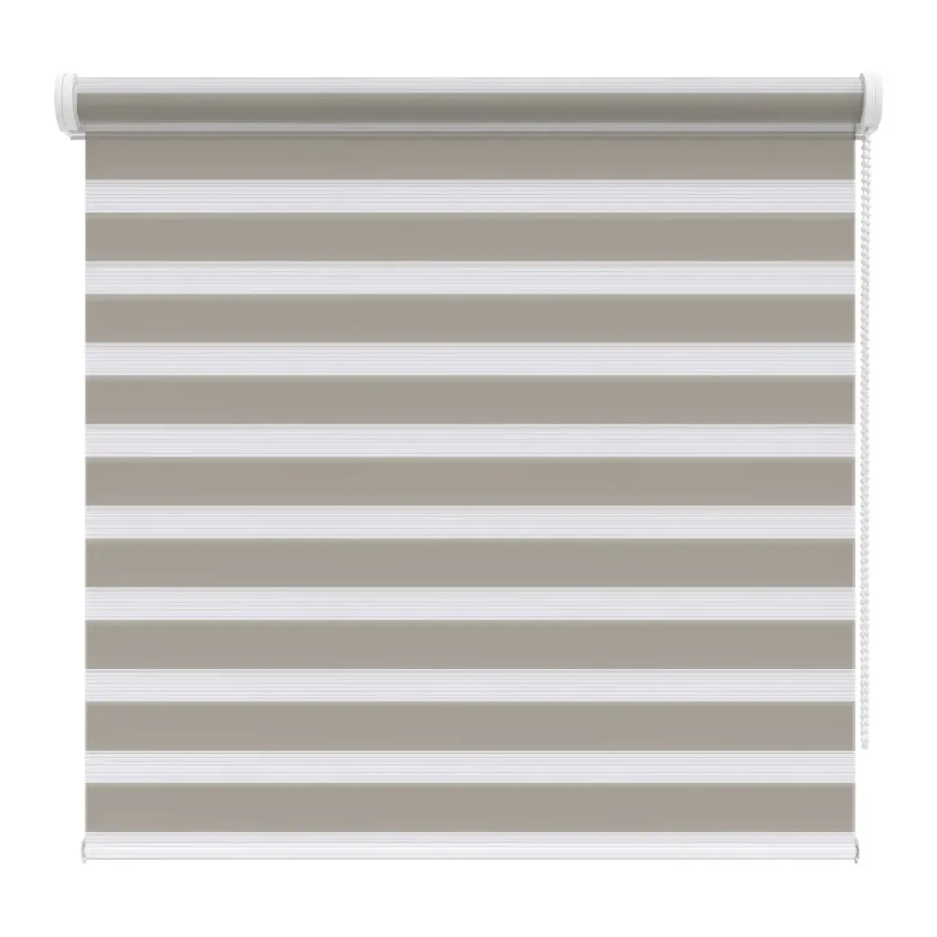 Brico Duo Rolgordijn-Decosol 4313 Roljaloezie Lichtdoorlatend Grijs 120X210Cm