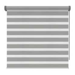 Brico Duo Rolgordijn-Decosol 4501 Roljaloezie Lichtdoorlatend Uni Grijs 180X210Cm