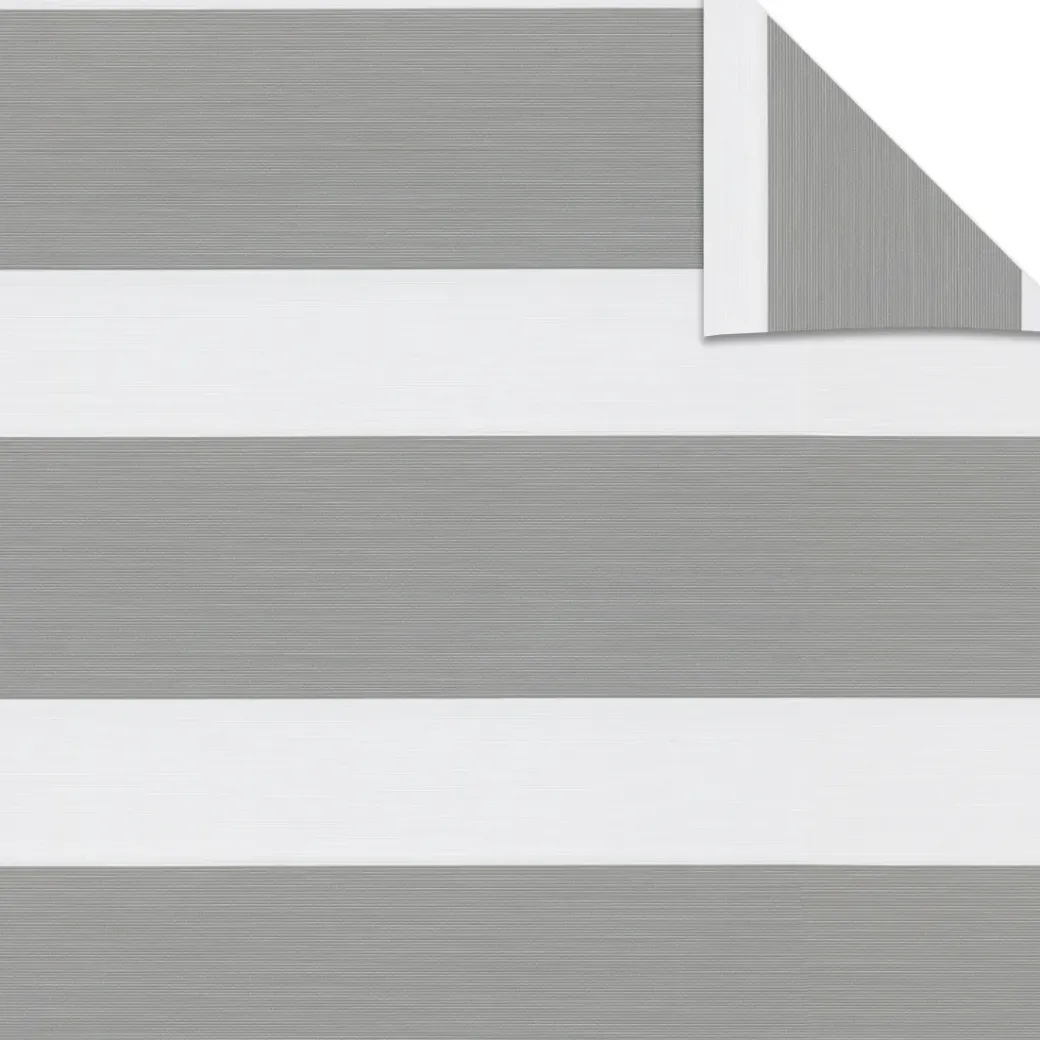 Brico Duo Rolgordijn-Decosol 4501 Roljaloezie Lichtdoorlatend Uni Grijs 180X210Cm