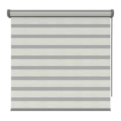 Brico Duo Rolgordijn-Decosol 4404 Roljaloezie Lichtdoorlatend Lux Wit 120X210Cm