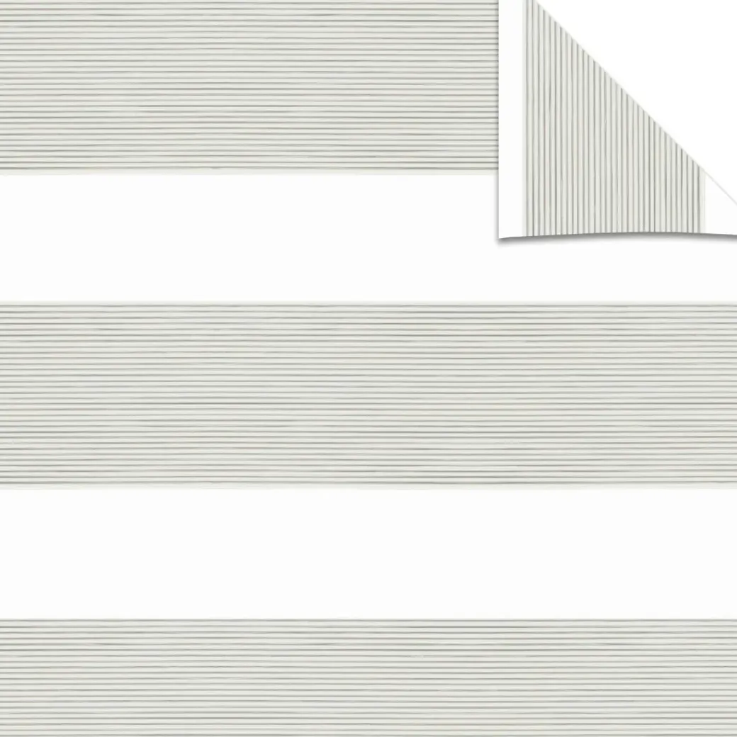 Brico Duo Rolgordijn-Decosol 4404 Roljaloezie Lichtdoorlatend Lux Wit 120X210Cm
