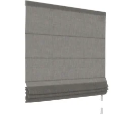 Brico Vouwgordijnen-Decosol 2116 Vouwgordijn Lichtdoorlatend Natural Zwart 80X180Cm