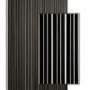 Brico Vliegendeuren-Degor Deurgordijn/Vliegengordijn Tira Lamellen Zwart 90X215Cm