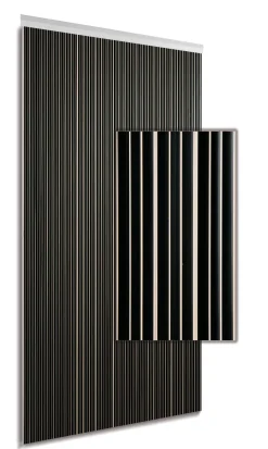 Brico Vliegendeuren-Degor Deurgordijn/Vliegengordijn Tira Lamellen Zwart 90X215Cm