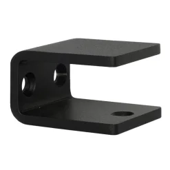 Brico Trapleuningen-Design Trapleuning Zwart Rechthoekig - 350 Cm Met 4 Houders