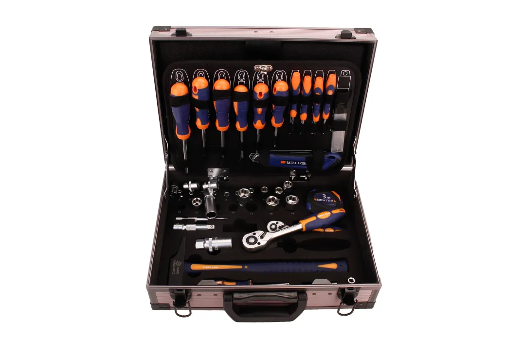 Dexter Gereedschapsset 110 Delig In Koffer|Brico New