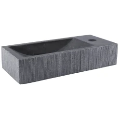 Differnz Fontein Ribble Natuursteen Zwart 38Cm|Brico Hot