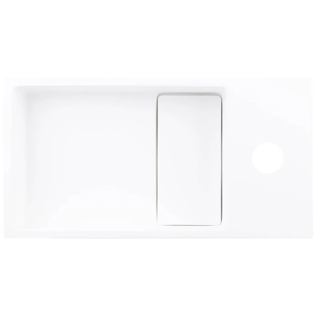Differnz Fontein 36X185X9Cm Solid Surface Wit|Brico Sale
