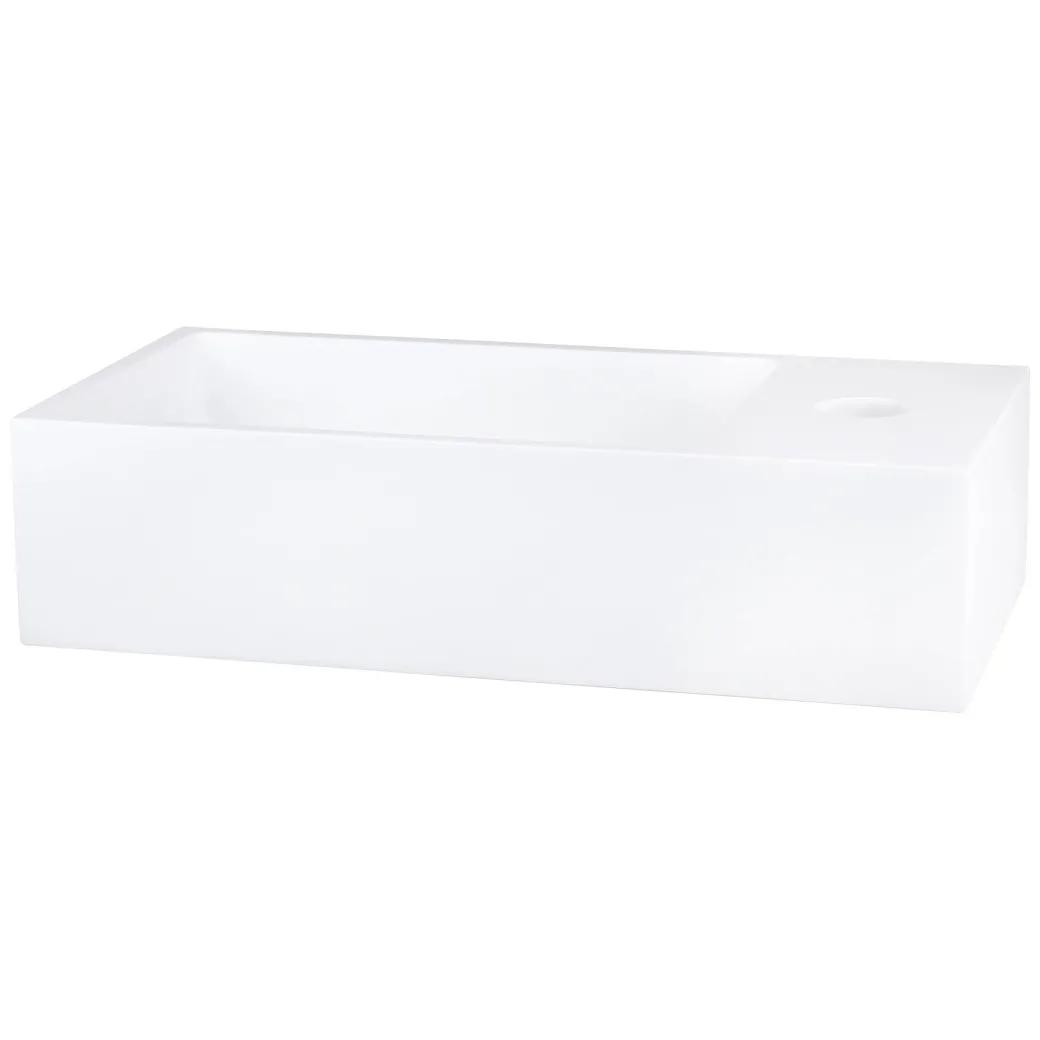 Differnz Fontein 36X185X9Cm Solid Surface Wit|Brico Sale