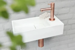 Differnz Fontein 36X185X9Cm Solid Surface Wit|Brico Sale