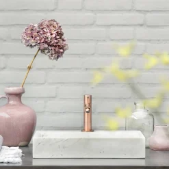 Differnz Fonteinkraan Mix&Match Recht Rood Koper|Brico Outlet