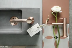 Differnz Fonteinkraan Mix&Match Recht Rood Koper|Brico Outlet
