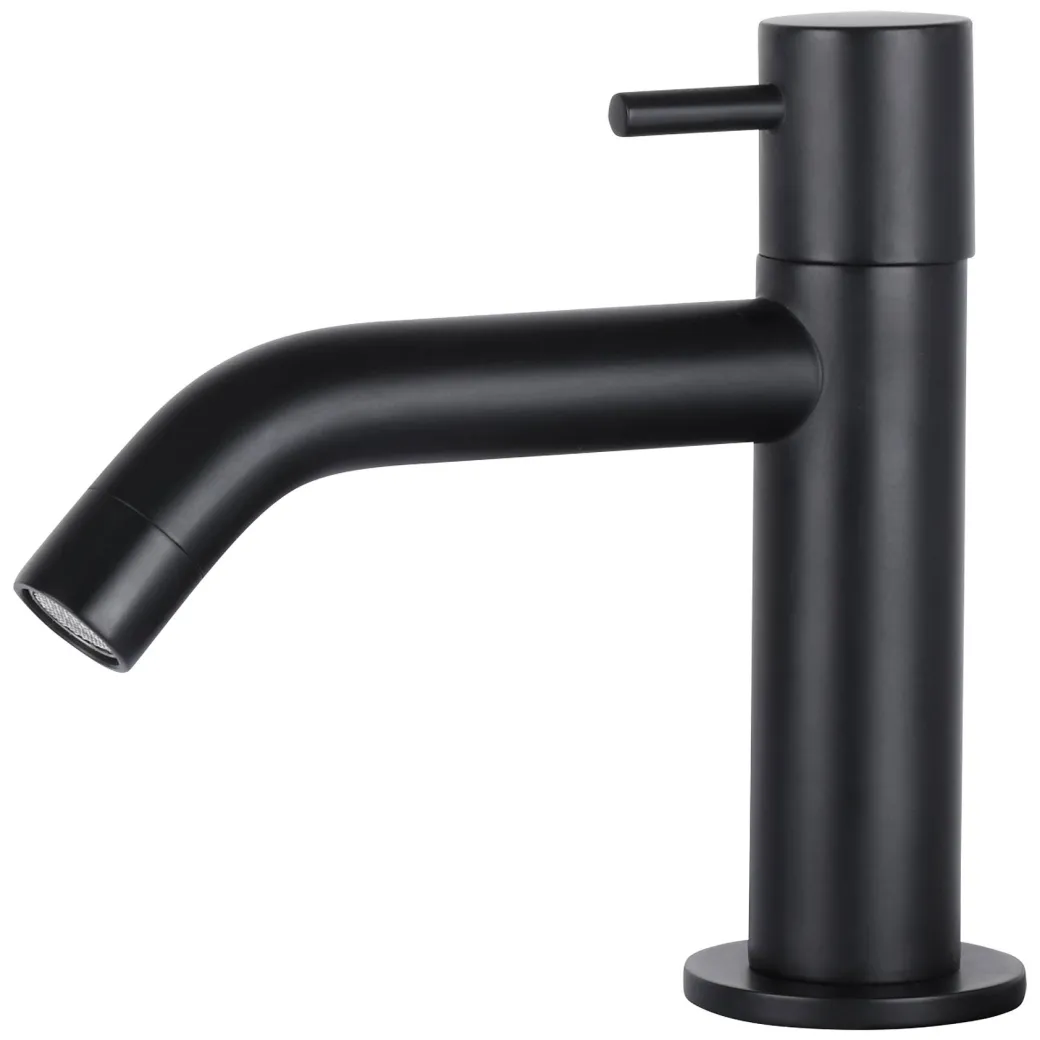 Differnz Fonteinkraan Mix&Match Gebogen Zwart Mat|Brico Discount