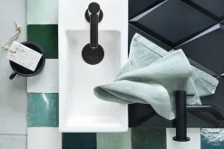 Differnz Fonteinkraan Mix&Match Gebogen Zwart Mat|Brico Discount