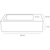 Differnz Fonteinset Jukon Beton Grijs 38,5Cm|Brico Clearance