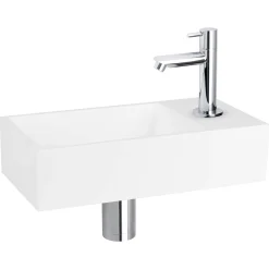 Differnz Fonteinset Mix&Match Solid S Recht Chroom|Brico