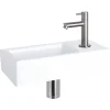 Differnz Fonteinset Mix&Match Ravo Keramiek Recht Mat Chroom|Brico Online