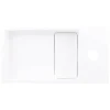 Differnz Fonteinset Solid Recht Mat Zwart|Brico Sale