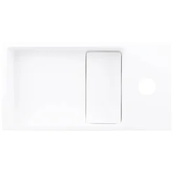 Differnz Fonteinset Solid Recht Mat Zwart|Brico Sale