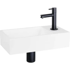 Differnz Fonteinset Solid Recht Mat Zwart|Brico Sale