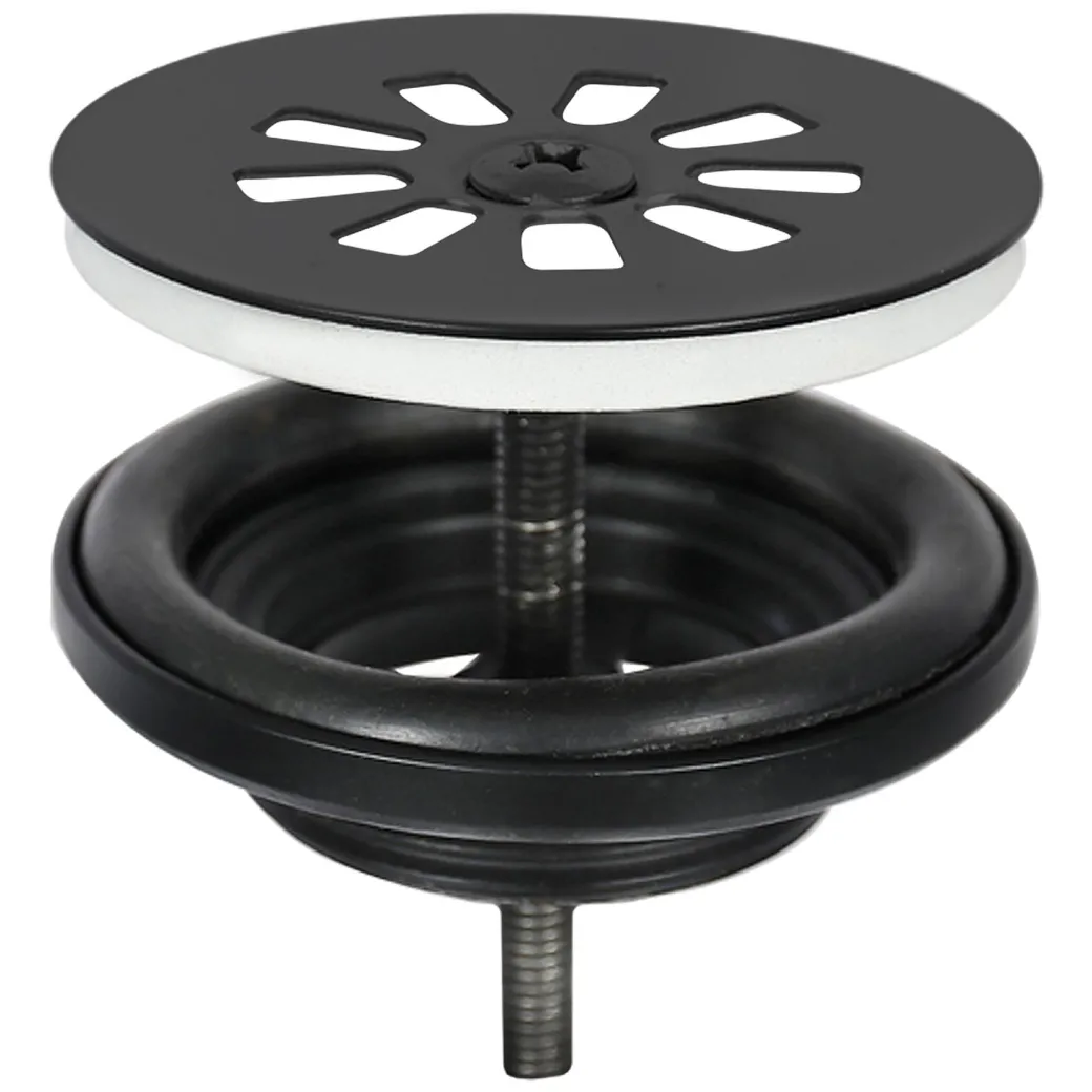Differnz Fonteinset/Handdoekrek Jukon Beton Grijs/Zwart 38,5Cm|Brico New