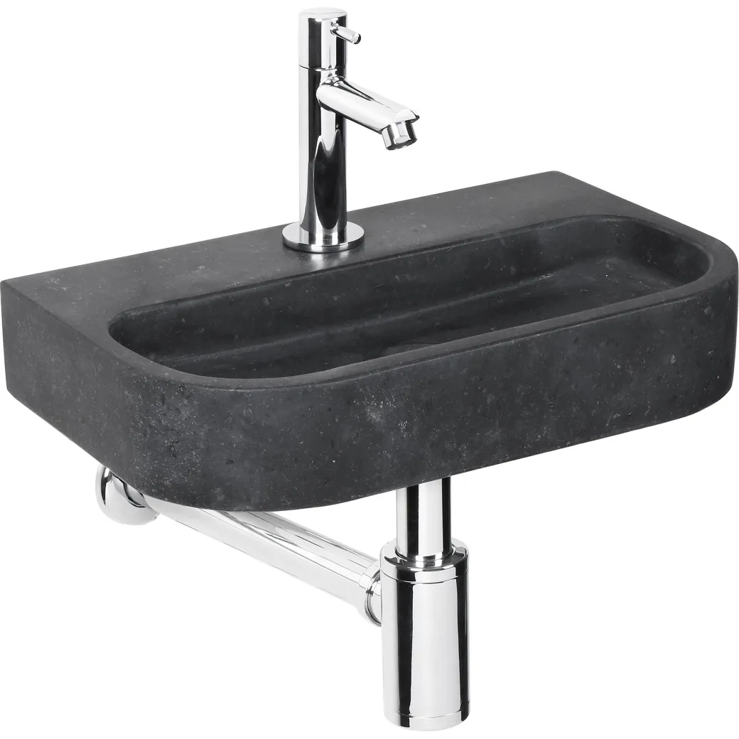 Differnz Ovale Small Fonteinset Natuursteen|Brico Discount
