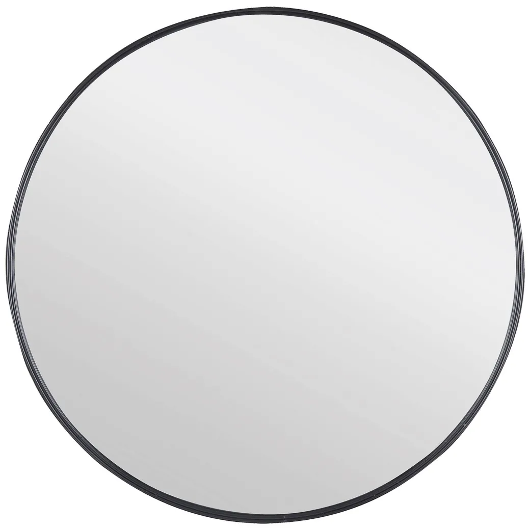 Differnz Spiegel Rond O65Cm Zwart Kader|Brico Hot