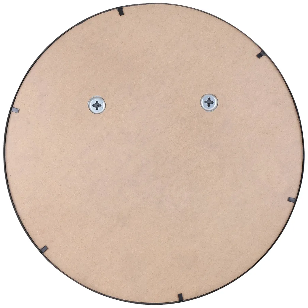 Differnz Spiegel Rond O65Cm Zwart Kader|Brico Hot