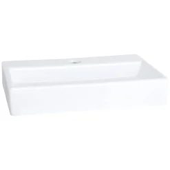 Differnz Toiletfontein Flat Small Keramiek Wit 38X24X7Cm|Brico New