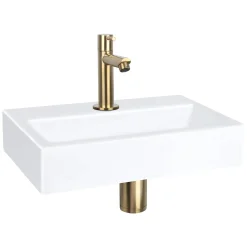 Differnz Toiletfontein Flat Small Keramiek Wit 38X24X7Cm|Brico New