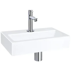 Differnz Toiletfontein Flat Small Keramiek Wit 38X24X7Cm|Brico New